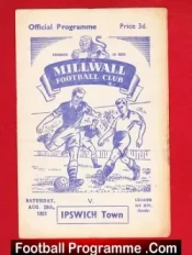 Millwall v Ipswich Town 1953