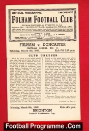 Fulham v Doncaster Rovers 1948