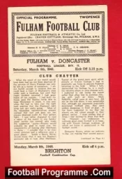 Fulham v Doncaster Rovers 1948