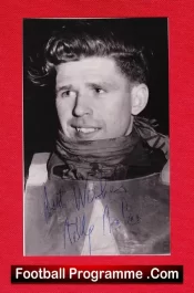 Norwich Speedway Billy Bales Autographed Signed Photograph 1950s