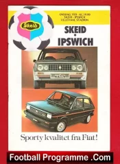 Skeid Oslo v Ipswich Town 1979 – UEFA Cup Norway