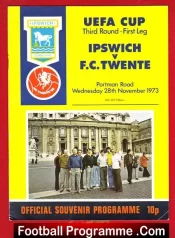 Ipswich Town v FC Twente 1973 – UEFA Cup Portman Road