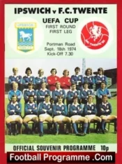 Ipswich Town v FC Twente 1974 – UEFA Cup Portman Road