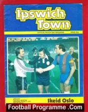 Ipswich Town v Skeid Oslo 1979 – UEFA Cup