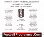 Burscough v Southport 1993 – Liverpool Senior Cup Final