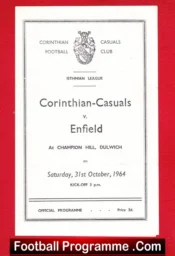 Corinthian Casuals v Enfield 1964