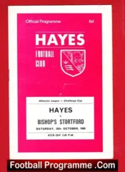 Hayes v Bishops Stortford 1969