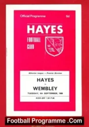 Hayes v Wembley 1969