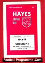 Hayes v Cheshunt 1969