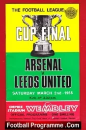 Leeds United v Arsenal 1968 – League Cup Final