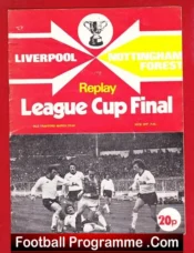 Nottingham Forest v Liverpool 1978 – League Cup Final Replay