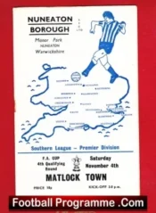 Nuneaton Borough v Matlock Town 1978