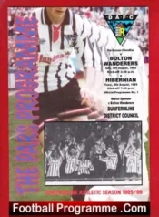 Dunfermline Athletic v Bolton Wanderers 1995 – Friendly