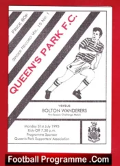 Queens Park v Bolton Wanderers 1995 – Friendly in Scotland