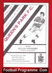 Queens Park v Bolton Wanderers 1995 – Friendly in Scotland