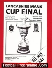 Preston North End v Bolton Wanderers 1990 – Isle Of Man IOM