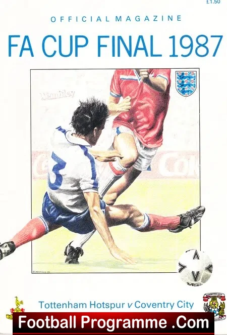Tottenham Hotspur v Coventry City 1987 - FA Cup Final - Image 2
