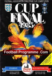 Everton v Manchester United 1985 – FA Cup Final