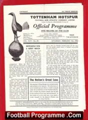 Tottenham Hotspur v Arsenal 1952