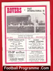 Doncaster Rovers v Past International X1 1954