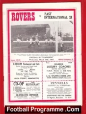 Doncaster Rovers v Past International X1 1954