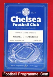 Chelsea v Sunderland 1953