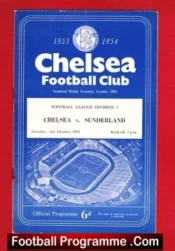 Chelsea v Sunderland 1953