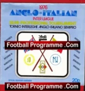 Monza v Stafford Rangers 1976 – Anglo Italian Inter League PLUS