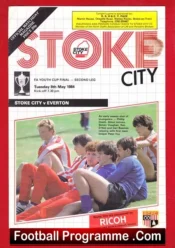 Stoke City v Everton 1984 – Youth Cup Final second Leg
