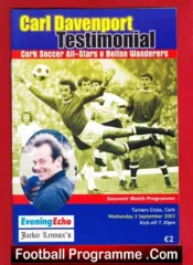 Carl Davenport Testimonial Benefit Match Cork – Ireland 2003
