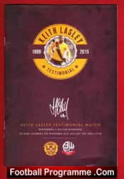 Keith Lasley Testimonial Benefit Match Motherwell 2015