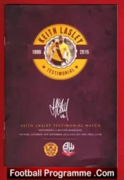 Keith Lasley Testimonial Benefit Match Motherwell 2015