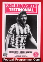 Tony Kenworthy Testimonial Benefit Game Sheffield United 1986