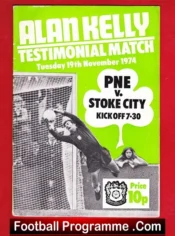 Alan Kelly Testimonial Benefit Game Preston North End – PNE 1974