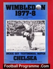 Dickie Guy Testimonial Benefit Game Wimbledon 1978