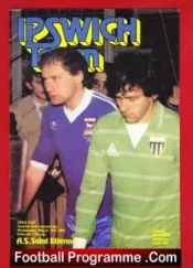 Ipswich Town v St Etienne 1981 – UEFA Cup