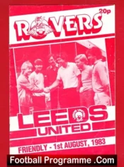 Doncaster Rovers v Leeds United 1983 – Friendly Game