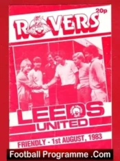 Doncaster Rovers v Leeds United 1983 – Friendly Game