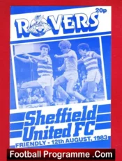 Doncaster Rovers v Sheffield United 1983 – Friendly Match