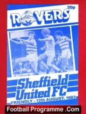 Doncaster Rovers v Sheffield United 1983 – Friendly Match