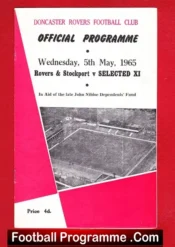 Doncaster Rovers v Stockport County 1965 – John Nibloe Fund