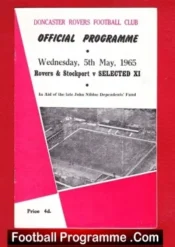 Doncaster Rovers v Stockport County 1965 – John Nibloe Fund