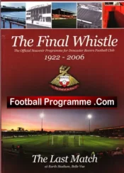 Doncaster Rovers v Nottingham Forest 2006 Last Match – Last Earth