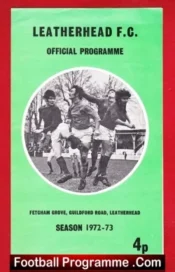 Leatherhead v Enfield 1972