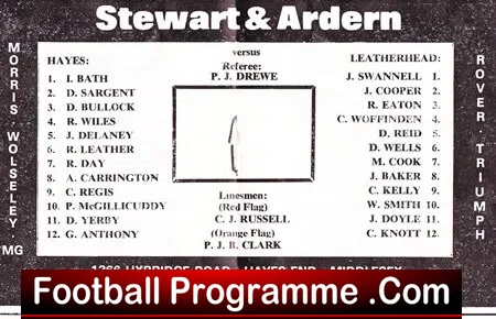 Hayes v Leatherhead 1977 - Image 3