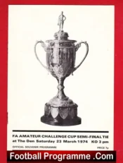 Ilford v Leatherhead 1974 – Amateur Cup Semi Final at Den