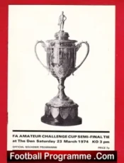 Ilford v Leatherhead 1974 – Amateur Cup Semi Final at Den