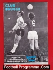 FC Brugge v Ipswich Town 1975 – UEFA Cup Belgium