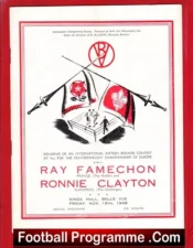 Boxing – Ray Famechon v Ronnie Clayton 1949 – Belle Vue