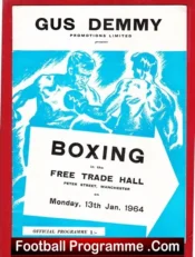 Boxing – Harry Scott v Emile Saerens 1964 – Manchester